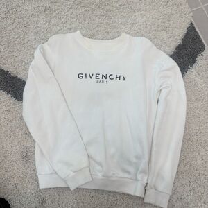 Givenchy Cream Logo Sweatshirt